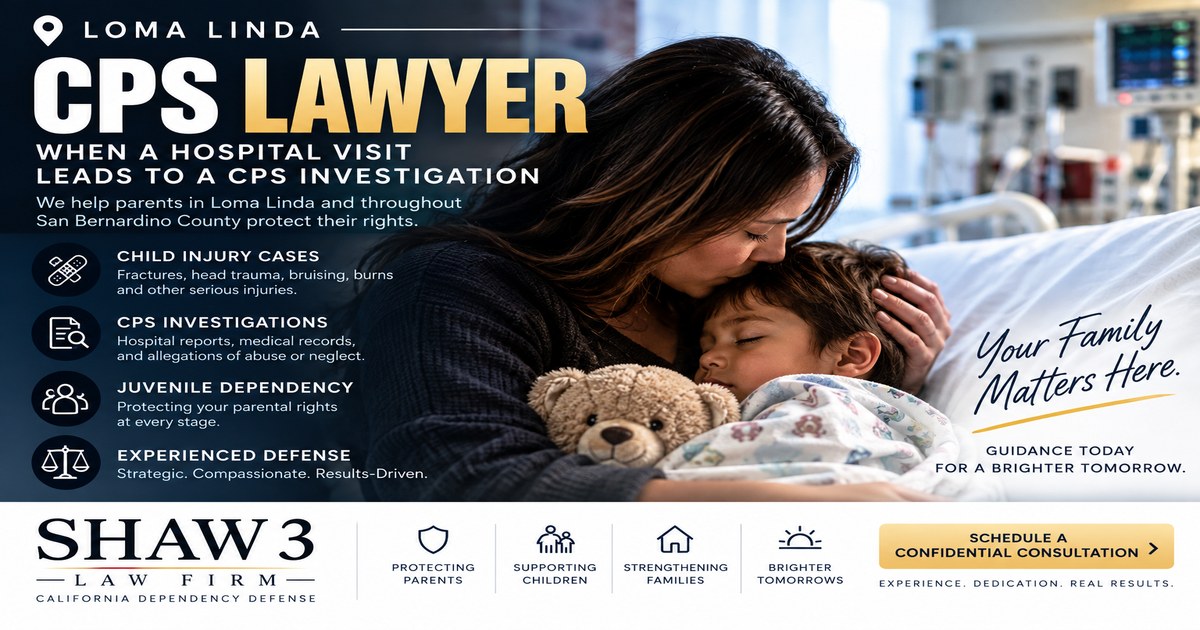 Loma Linda CPS Lawyer | Hospital & Child Injury Cases